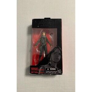 Star Wars The Black Series 6" Sergeant Jyn Erso. New in box.
